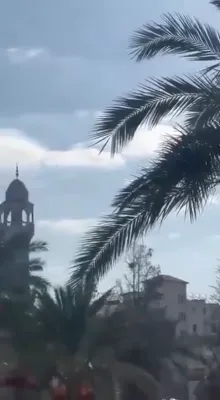 IDF Drone Targets Hamas-Linked Mosque in Gaza.