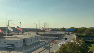 O'Hare Lowers Flags To Honor Charlie Kirk.