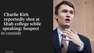 BREAKING: Charlie Kirk Shot During Utah College Event.