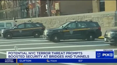 NYPD Warns of Possible Terror Threat to East River Crossings.