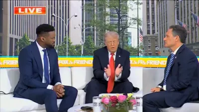 Trump Recounts Shock of Learning Charlie Kirk Was Shot.
