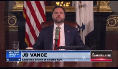 JD Vance Links Left-Wing Extremism To Kirk Killing.
