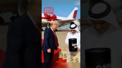 Trump Sends Qatar a &ldquo;Return Gift" &mdash; By Air 🤣