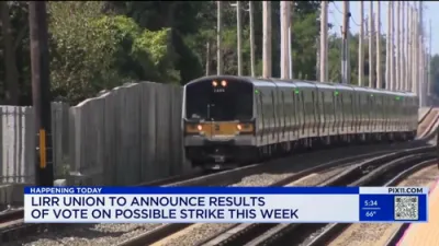 LIRR Strike Threat Could Strand 300,000 Commuters.