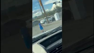 Young Boy's Kindness Warms Hearts On Street.