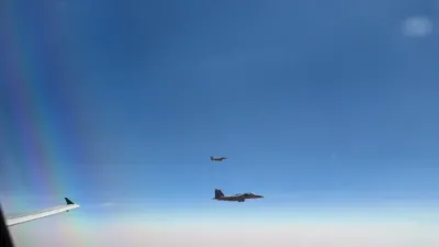 Saudi Jets Escort Pakistan PM's Plane.