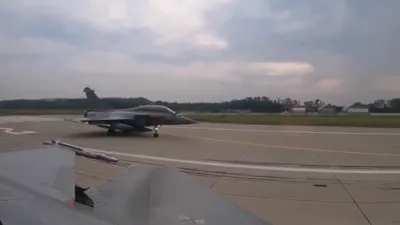 French Rafale Jets Patrol Skies Over Poland.