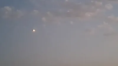 MiG-29 Fighter Jet Spotted Over Tehran. 