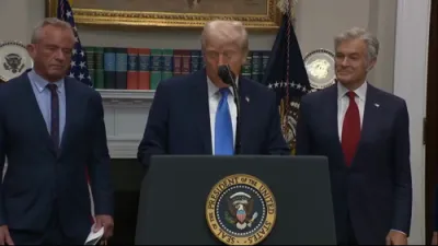 BREAKING: Trump Links Autism Surge To Tylenol Use In Pregnancy.