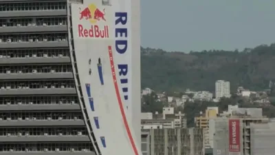 Brazilian Skater Sets Record With 22-Storey Drop. 