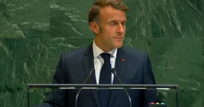 Macron Recognizes Palestine At UN Assembly.