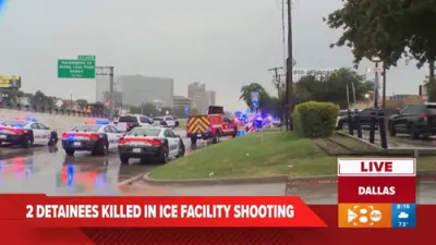 Shooter Kills Detainees At Dallas ICE Facility.