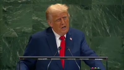 Trump Accuses UN Of Funding Border Assaults.