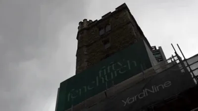 London Lifts Medieval Church 45ft in Bold Project. 