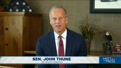 Thune Warns Democrats On Shutdown Risk. 
