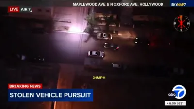 Wild LA Chase Ends With One Suspect Arrested. 