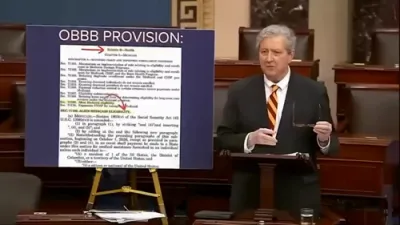 Sen. Kennedy Blames Dems For Shutdown Over Foreign Aid Dispute.