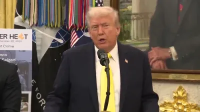 Trump: Strikes on Drug Boats 'Save 25,000 American Lives.'