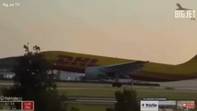 Dramatic Tail Strike Disrupts Heathrow Airport.