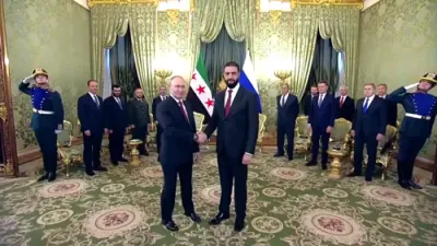 Putin Meets Syria's Jolani In Historic Moscow Summit. 