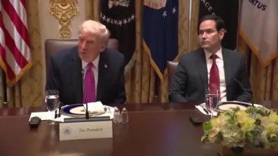 President Trump Defends Drone Strike On Drug Submarine.