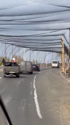 Ukraine Uses Net Tunnels to Block Russian Drones.