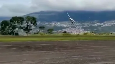 Private Plane Explodes During Takeoff in Venezuela, Killing Two Pilots.