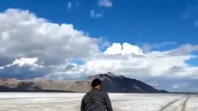 Record-Breaking Endurance: Navy Veteran Lunges 4 Miles Across Utah Salt Flats.
