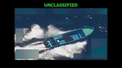 Another Lethal Strike on Narco-Terror Vessel at Trump's Direction. 
