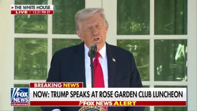 Trump Jokes He's Ranked Behind Washington and Lincoln &mdash; Vows to &ldquo;Give It a Try"