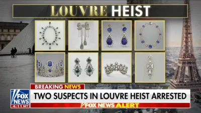 BREAKING: Two Suspects Arrested After Daring $102M Louvre Robbery.