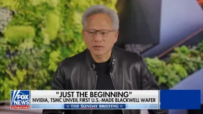 Nvidia CEO Credits Trump Tariffs For U S Chip Boom.