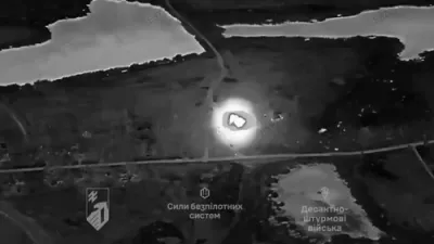 Ukraine Destroys Nine Russian Armored Vehicles in Fierce Battle.