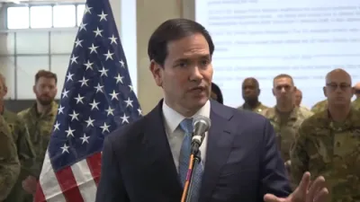 JUST-IN: Rubio Confirms Muslim and Arab States Support Israel's Security Plan. 