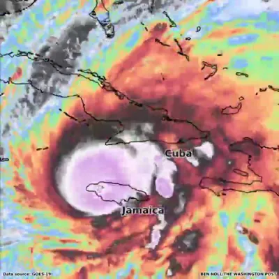 Category 3 Hurricane Melissa Hits Cuba Again, Triggers U.S. Emergency Response.