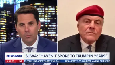 NEW YORK: Sliwa Clashes with Newsmax Anchor in Heated On-Air Confrontation.