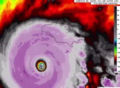 Hurricane Melissa Becomes One of the Strongest Storms in Atlantic History.
