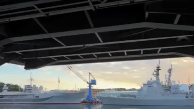 A Presidential Moment: Trump Lands on USS George Washington in Japan.