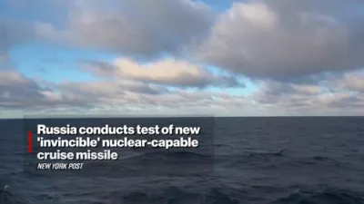 Russia Tests 'Invincible' Nuclear Cruise Missile With 'Unlimited Range'