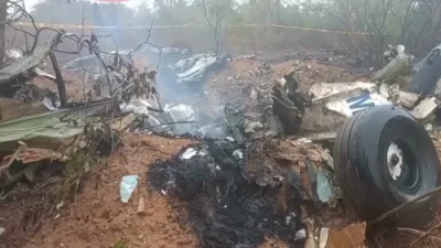 11 Dead After Tourist Aircraft Bursts Into Flames in Kenya.