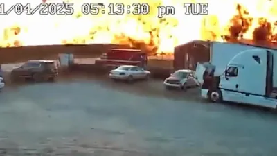 Horrific Moment: UPS Cargo Jet Explodes After Takeoff.