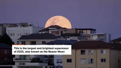 The Brightest Supermoon of 2025 Lights Up Skies Around the World.