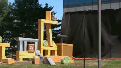 Watch: Mark Rober's Epic Demolition of New Jersey Sheraton Hotel. 