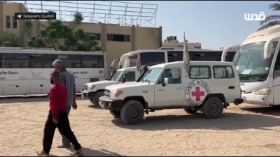 BREAKING: Israel Transfers 15 Bodies to Gaza After Return of Hostage Itay Chen.