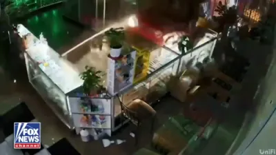 Arizona Smoke Shop Hit by Masked Robbers in Violent Car-Ramming Robbery.