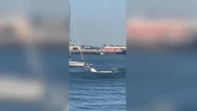 Sinking Ship Caught on Camera at San Diego Wedding.