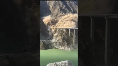 Hongqi Bridge in China Collapses Months After Opening.