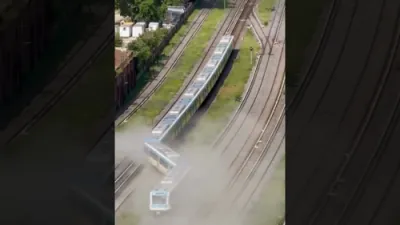 Passenger Train Derails And Injuring 19 Over Aging Rail Systems.