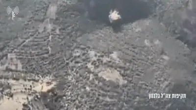 IDF Confirms Airstrikes on Hezbollah Targets in Southern and Eastern Lebanon.