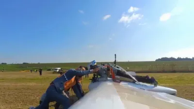 Japan Test-Flies Unusual Plane.